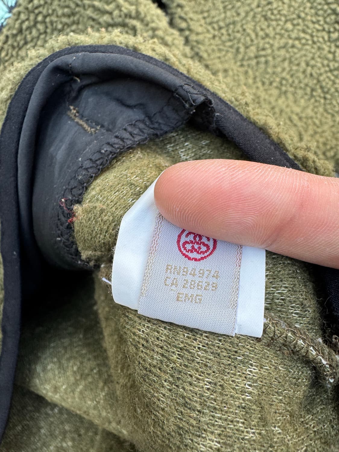 STUSSY 스투시 X 홀덴 카모 스노우 플리스 아노락 상품이미지5