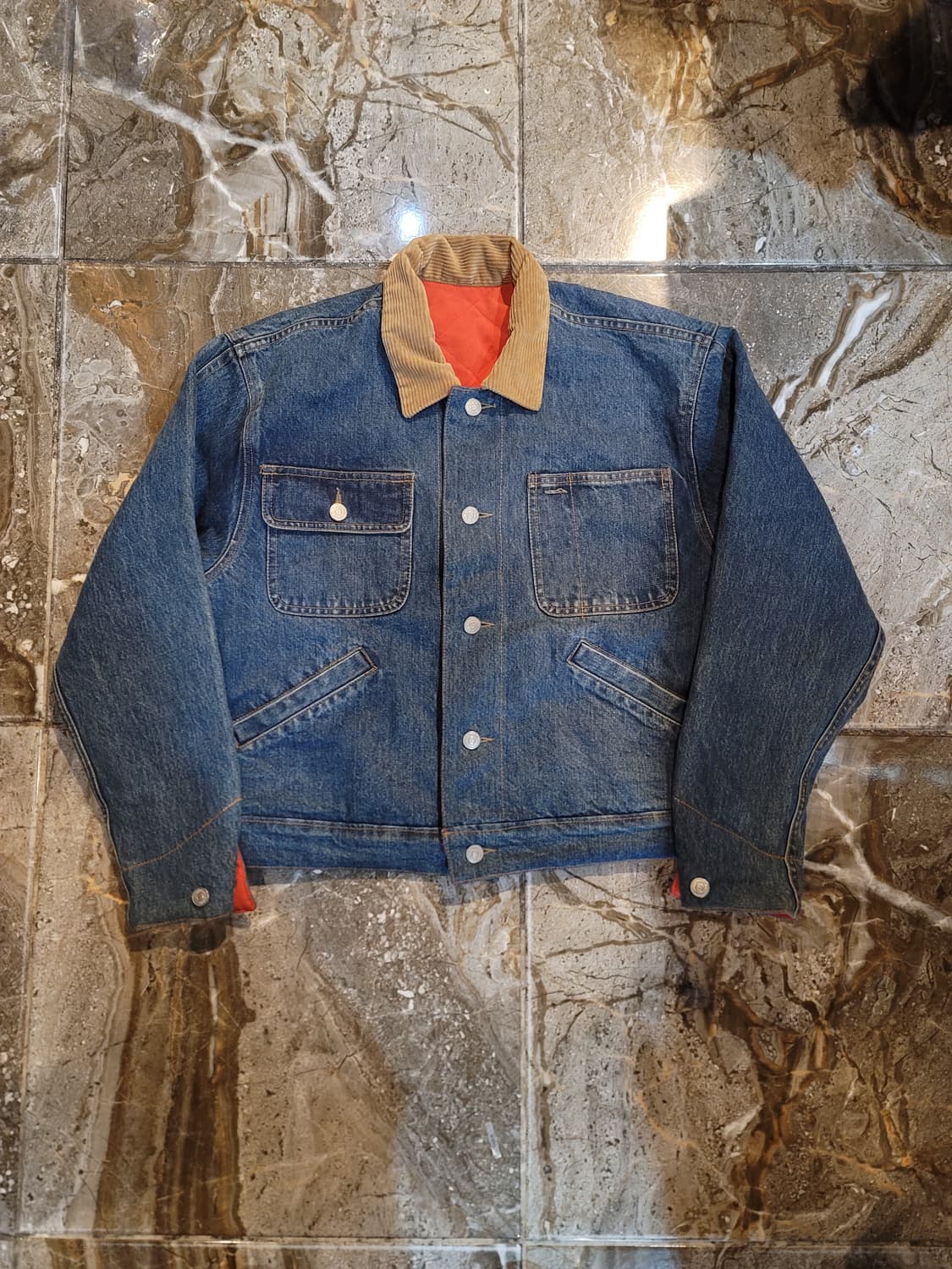 폴로 컨트리 리버시블 데님자켓 (남녀공용) 상품이미지1