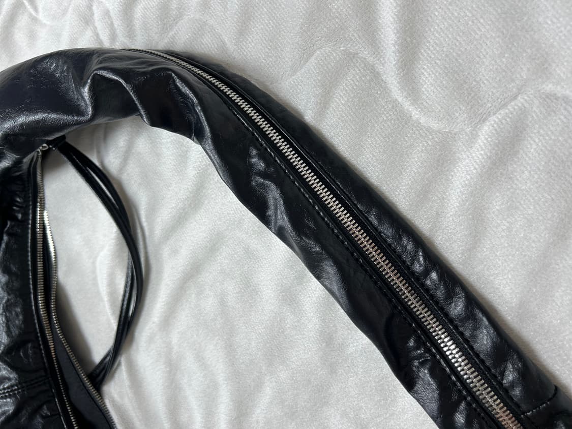 트리밍버드 Zipper Finishing Leather Hobo Bag 상품이미지7
