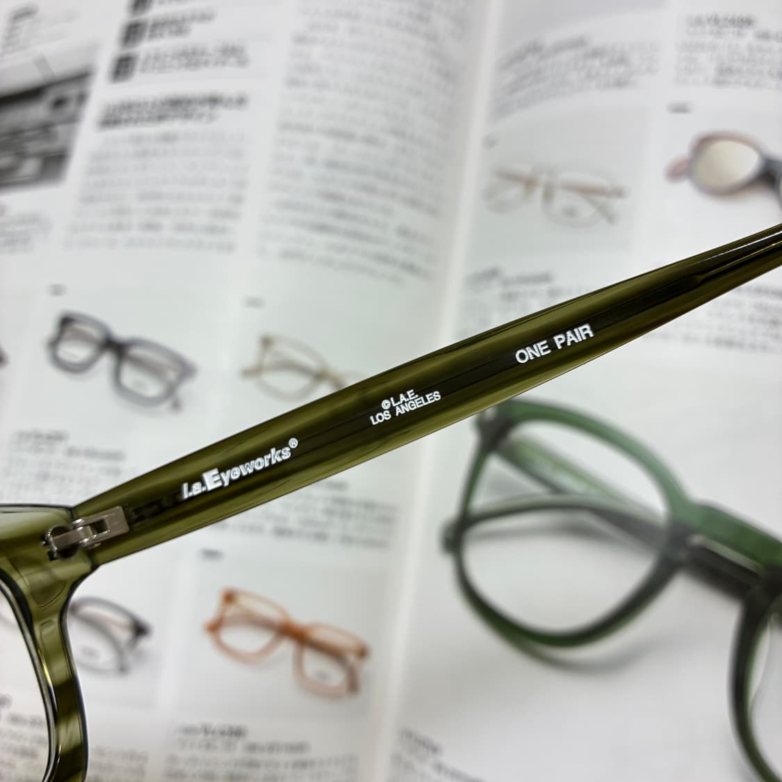 l.a. Eyeworks 엘에이 아이웍스 뿔테 안경 상품이미지6