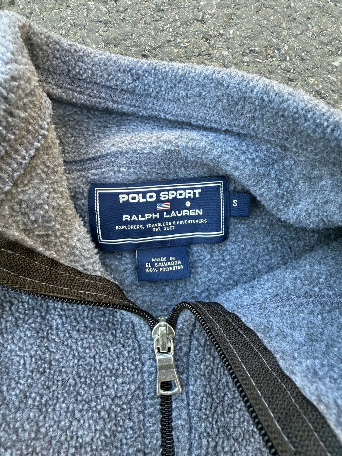 Polo sports polartec 폴로 스포츠 폴라텍 플리스 반집업 상품이미지3