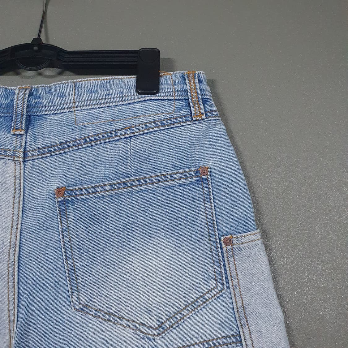 앤더슨벨 신형 패치워크 데님 쇼츠 하프팬츠 청바지 (30-31인치) 상품이미지10