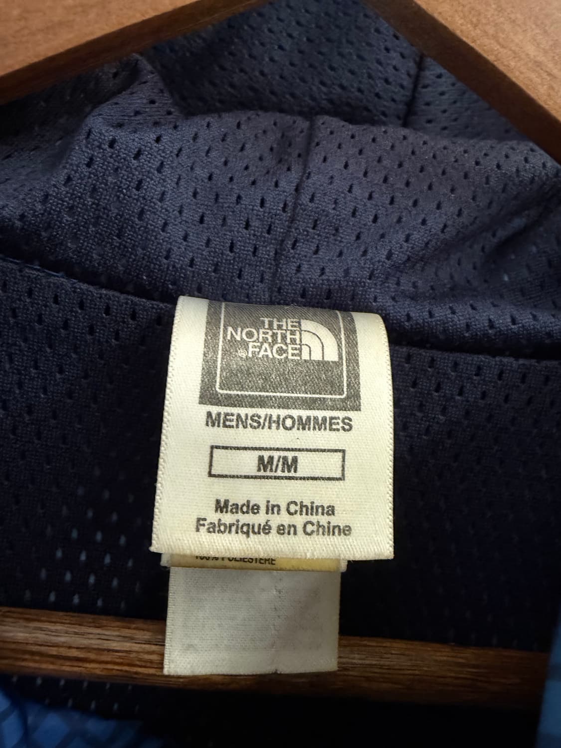 N125. 노스페이스 체크 바람막이 상품이미지2