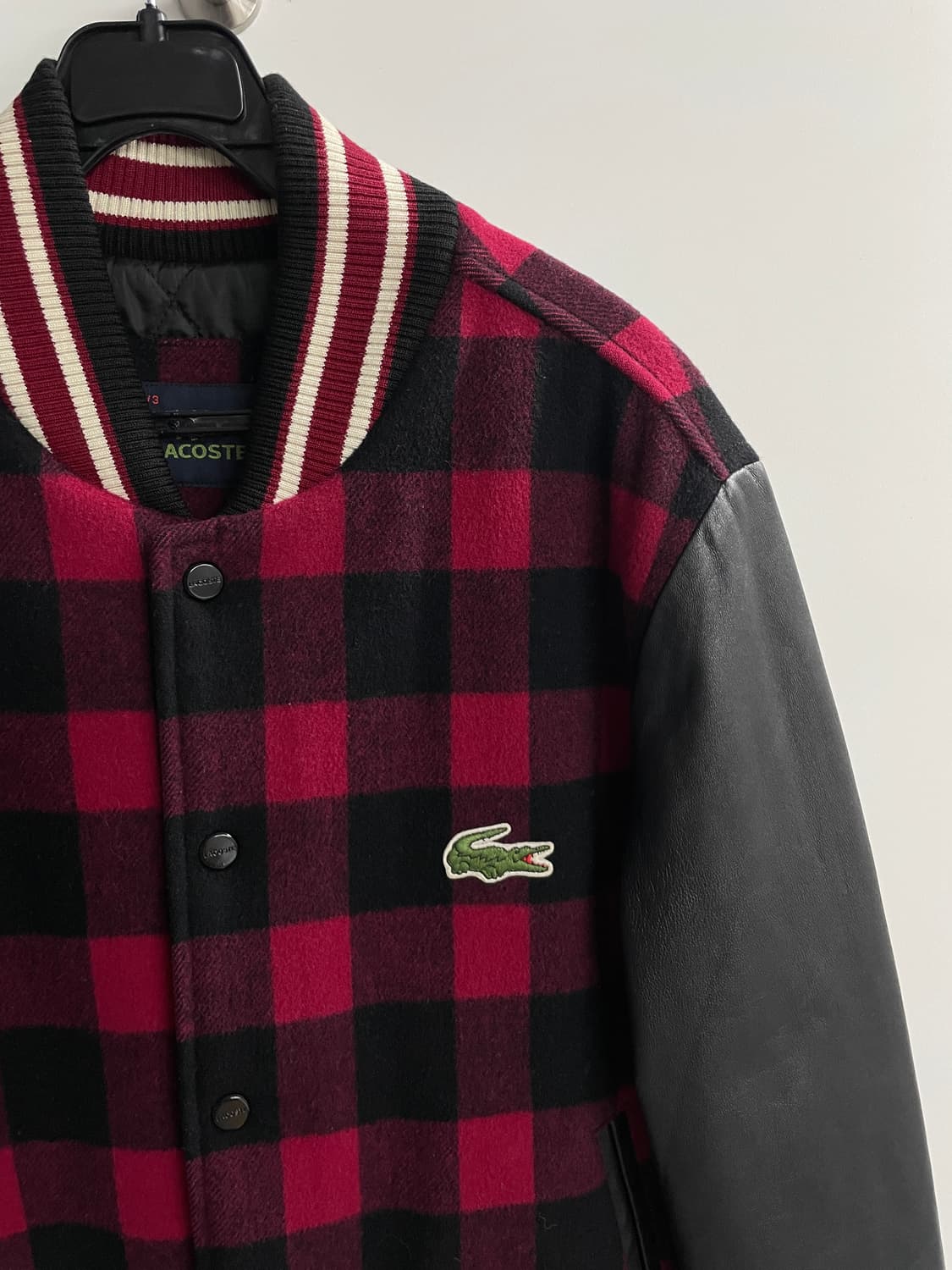 라코스테 양가죽 바시티 상품이미지2