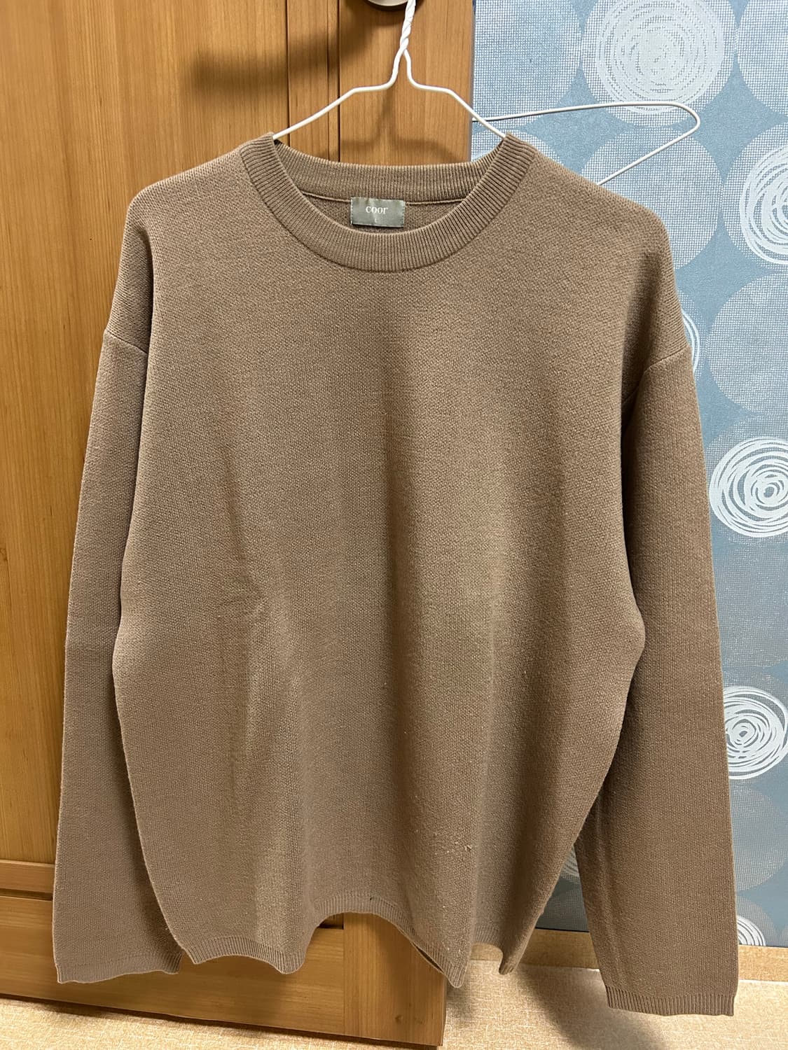 쿠어 탑필 캐시미어 니트 모카 상품이미지2