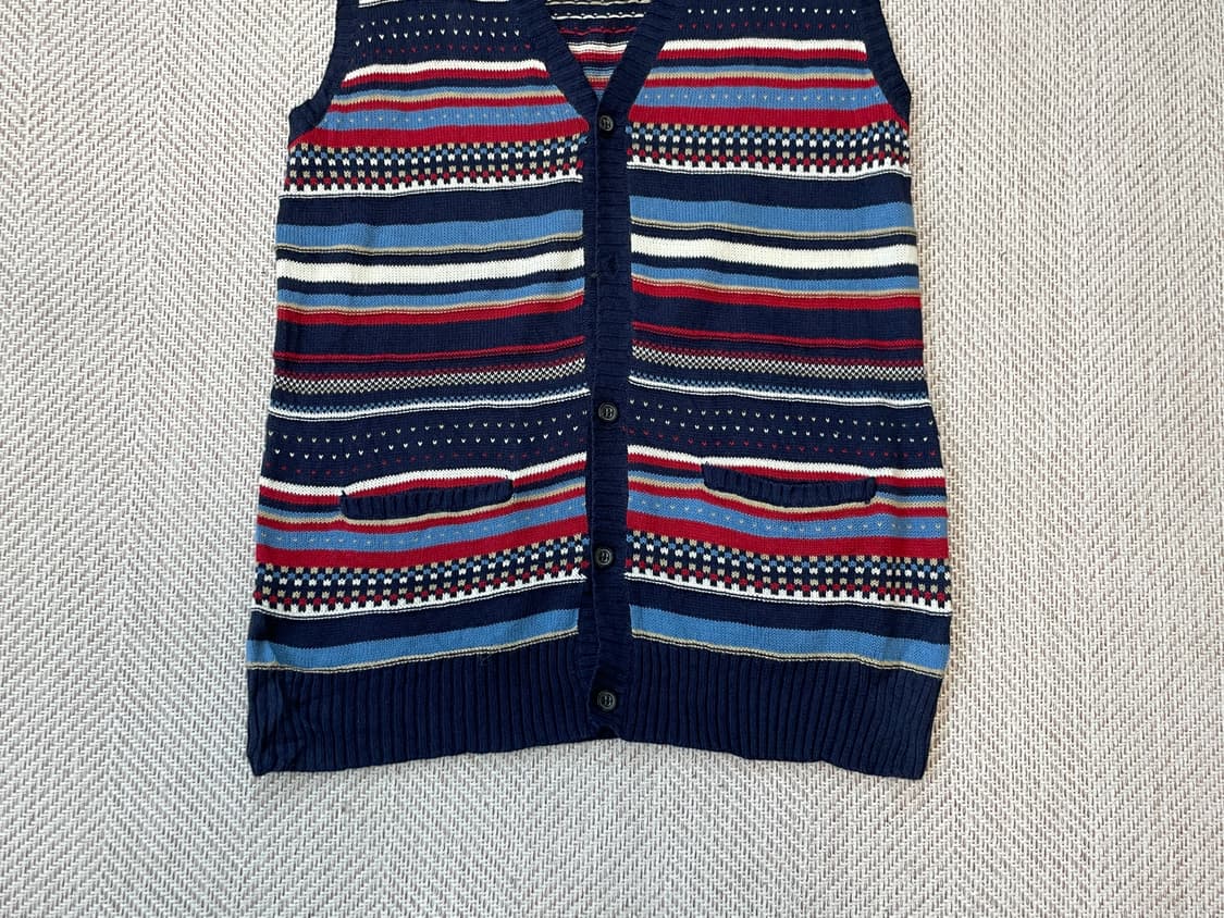 글로벌워크 멀티컬러 코튼 베스트  J03843 상품이미지2