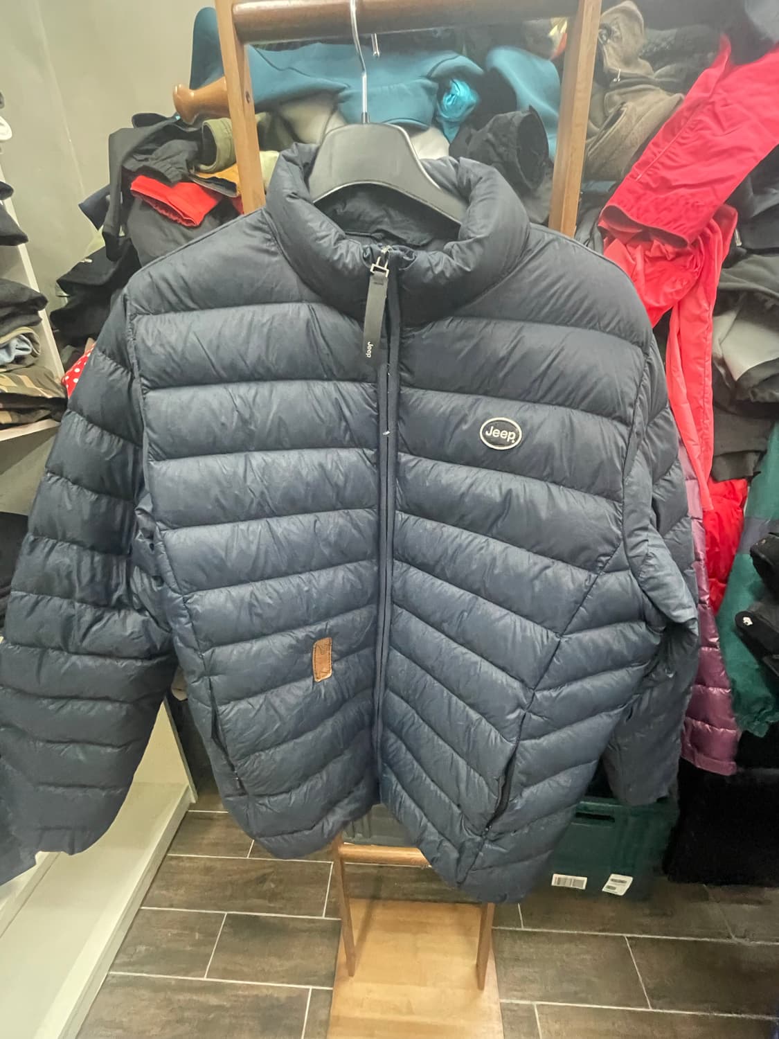 지프 네이비 경량패딩105 상품이미지1