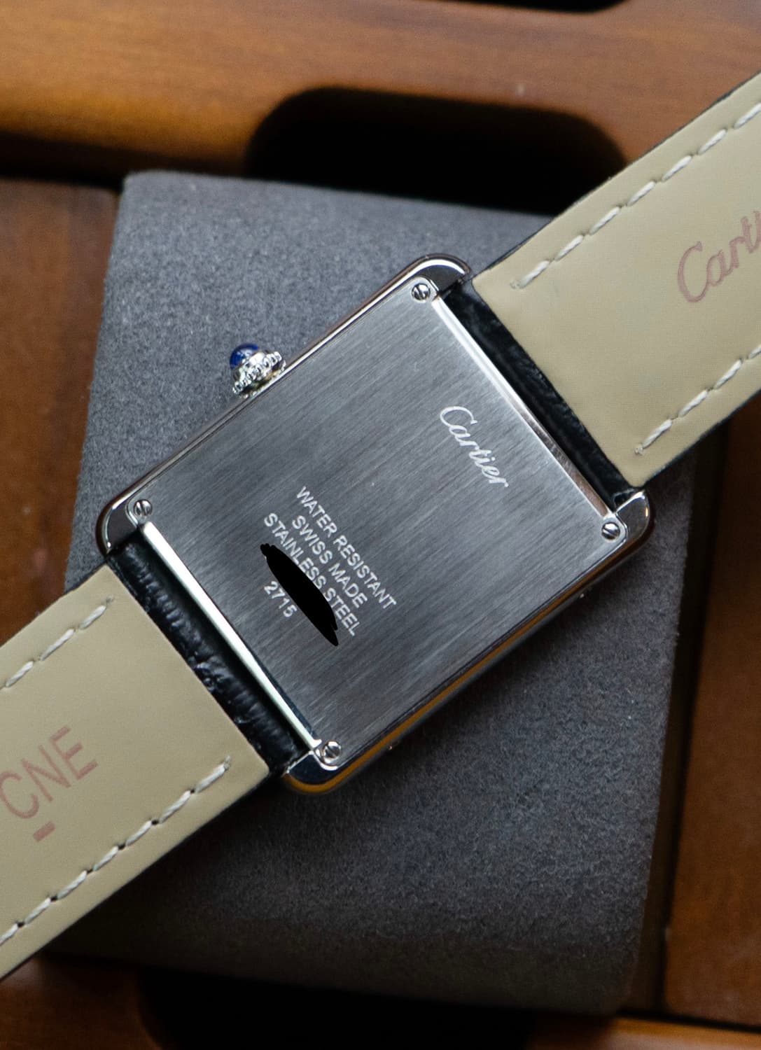 까르띠에 탱크 솔로 L 라지 시계 상품이미지2