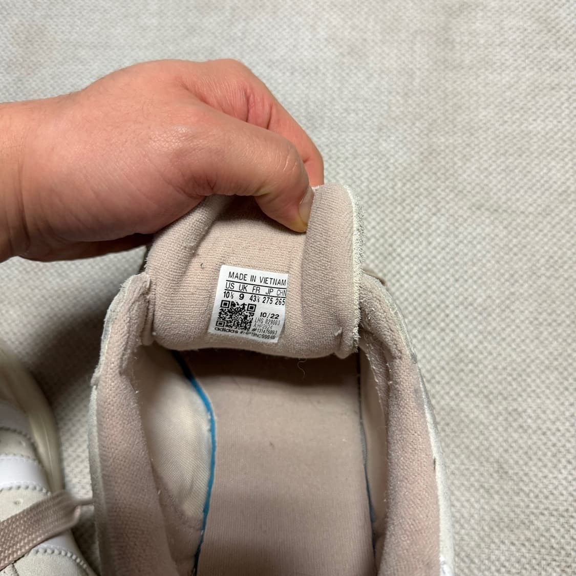 00s 아디다스 캠퍼스 아이보리 상품이미지4