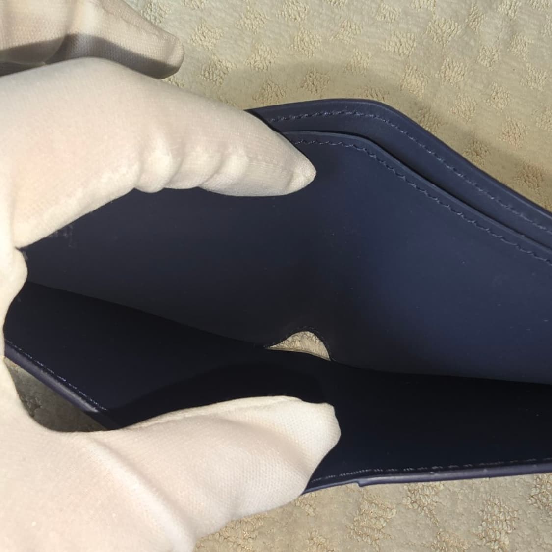 [중고/정품] 루이비통 멀티플 월릿 스톰 블루 상품이미지9