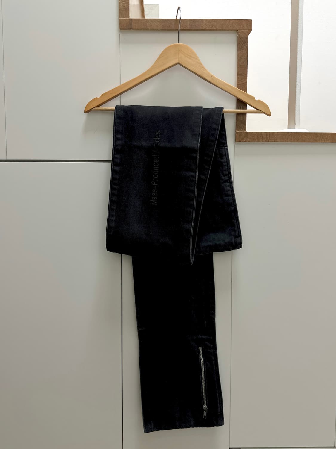 MPa DENIM MUFFLER (BLACK) 상품이미지2