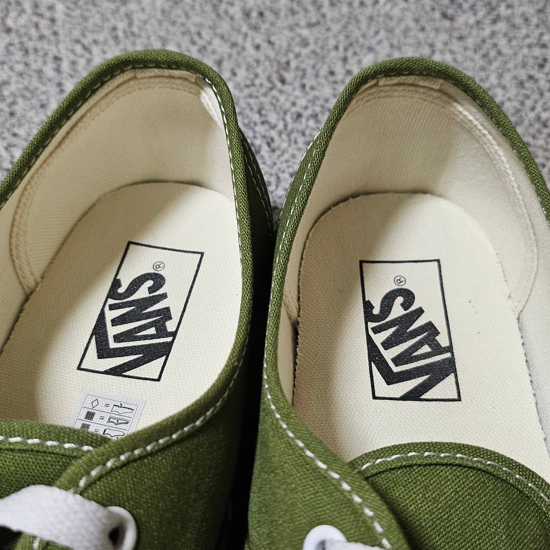 [270] 반스 Vans 어센틱 올리브 카키 상품이미지8