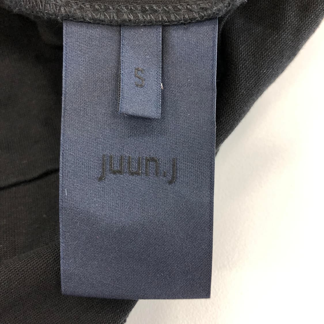 juun.j 준지 우븐 단가라 오버반팔 90-95 상품이미지6