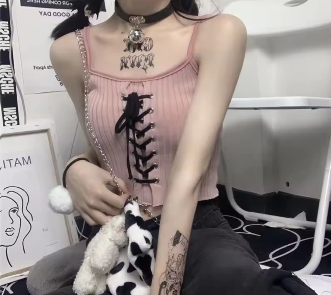 무료배송 기본 아일렛 슬리브리스 나시티 상품이미지1