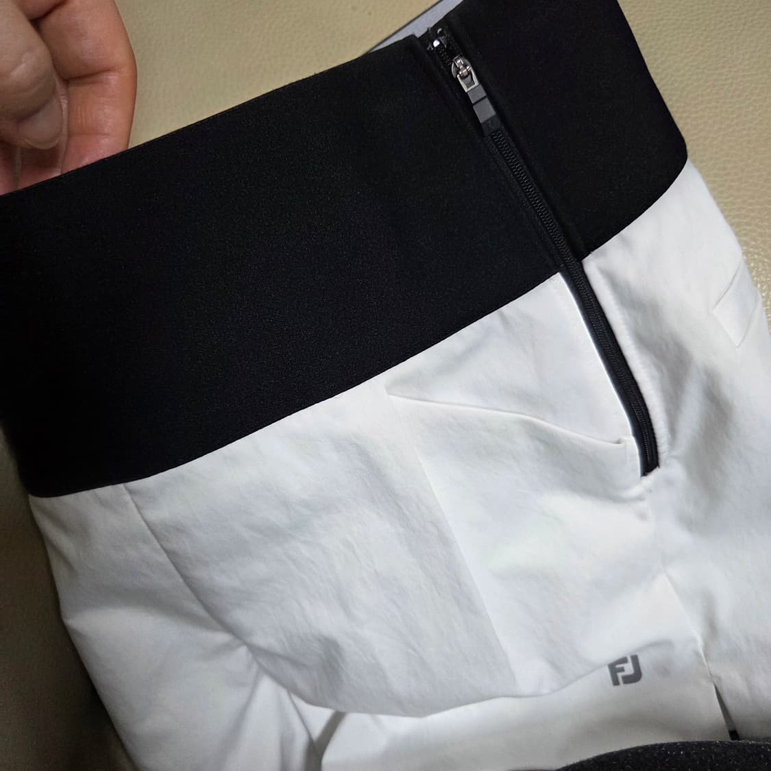 새거수준))풋조이 여성 골프 바지 XS(25) 화이트 상품이미지4