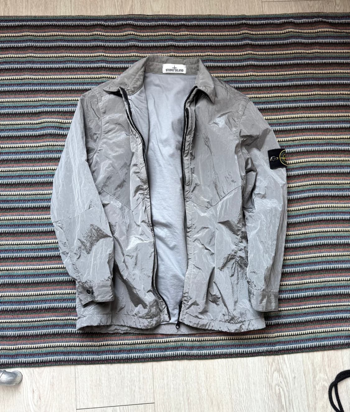 스톤아일랜드 나일론 메탈 오버셔츠 상품이미지2