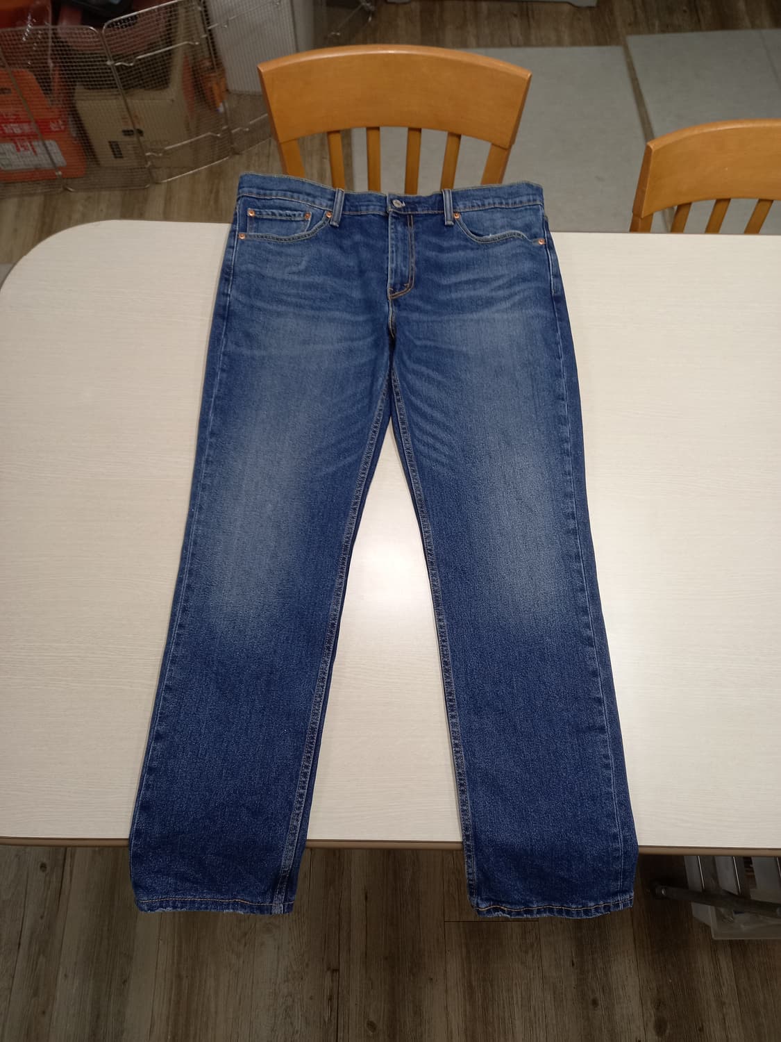 38 리바이스511 워싱 스판 슬림일자진 38-154 상품이미지1