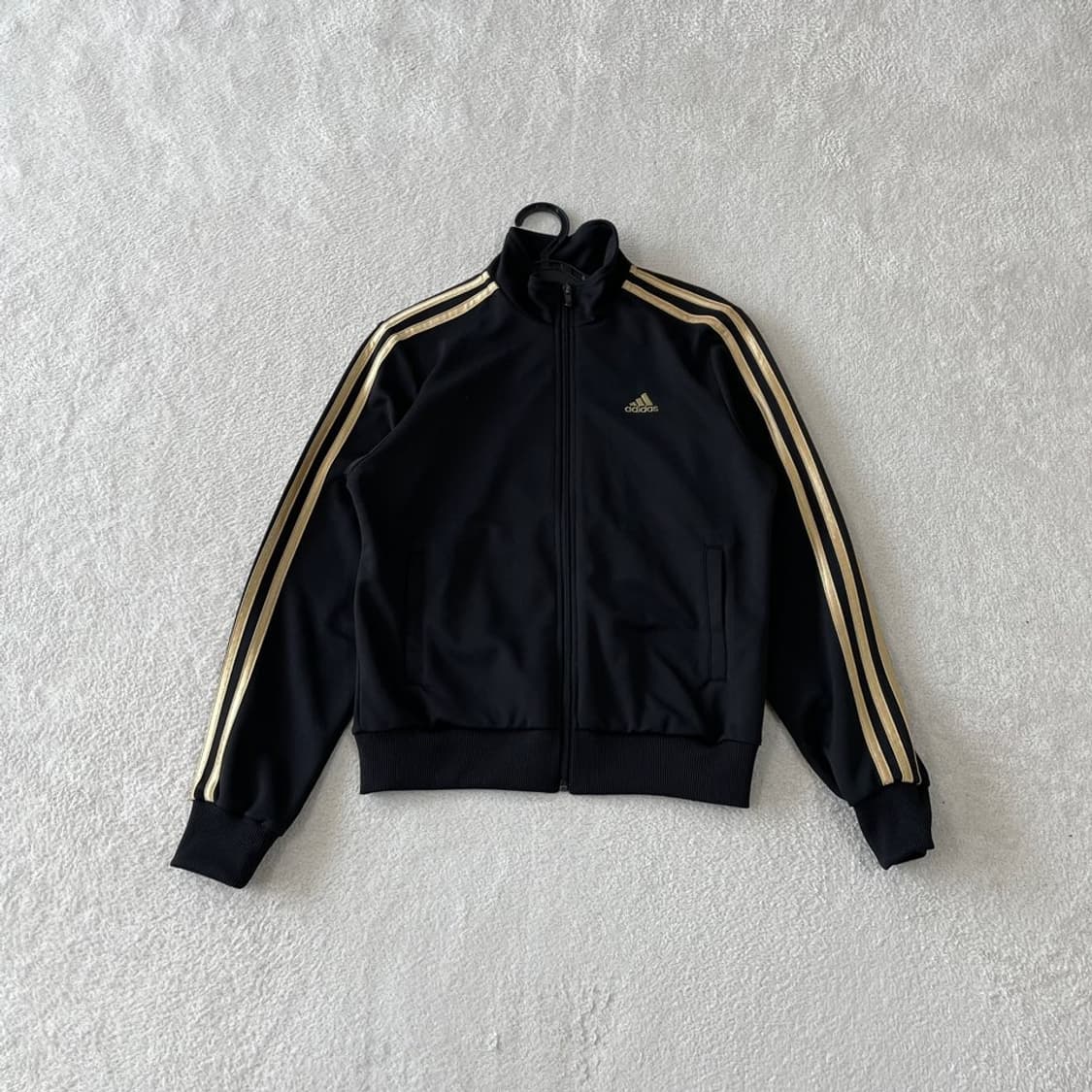 90 아디다스 블랙 검금 블랙골드 져지 상품이미지1