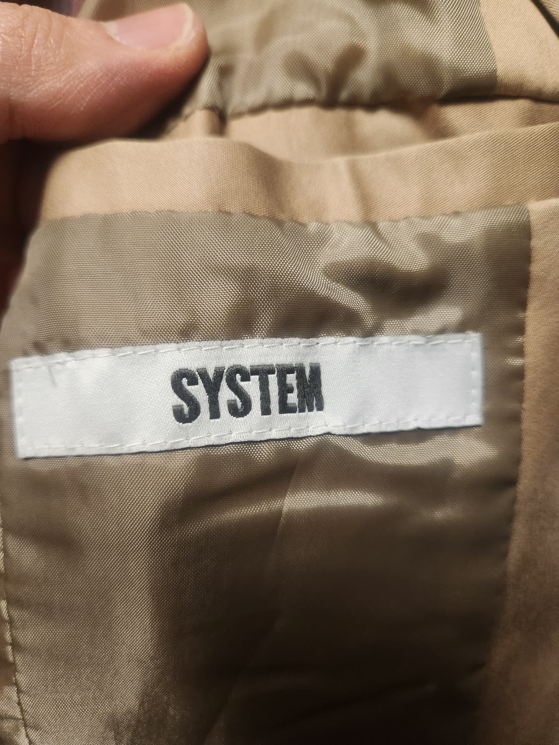 시스템 트렌치코트 베이지 95 상품이미지2