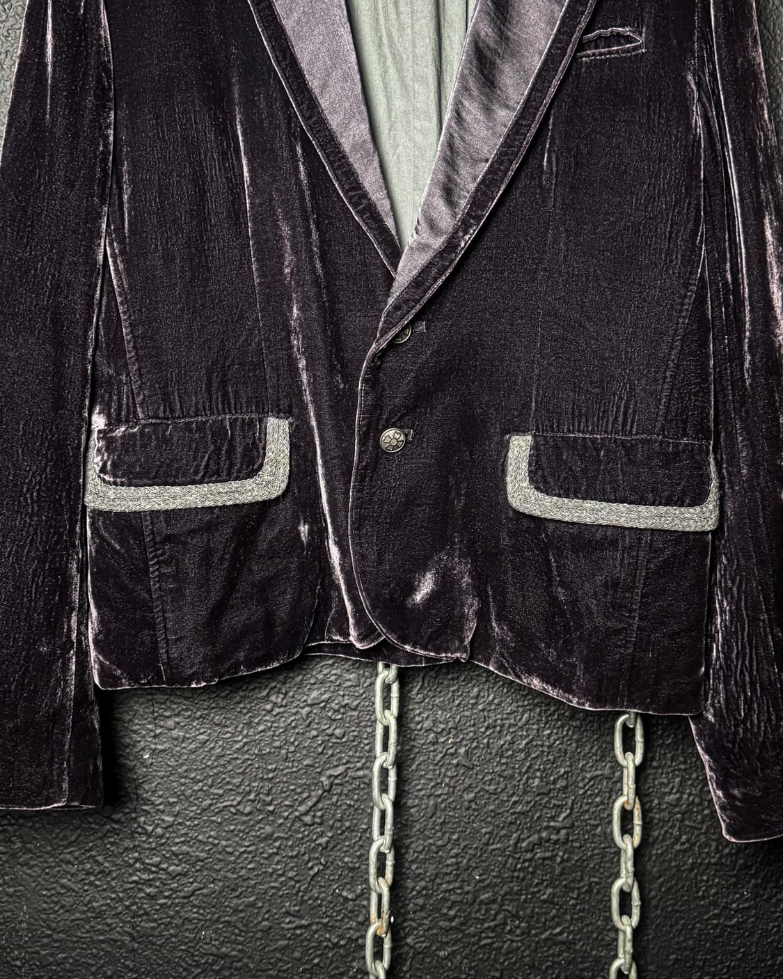 Ozone Rocks – Velvet Tailored Jacket 상품이미지8