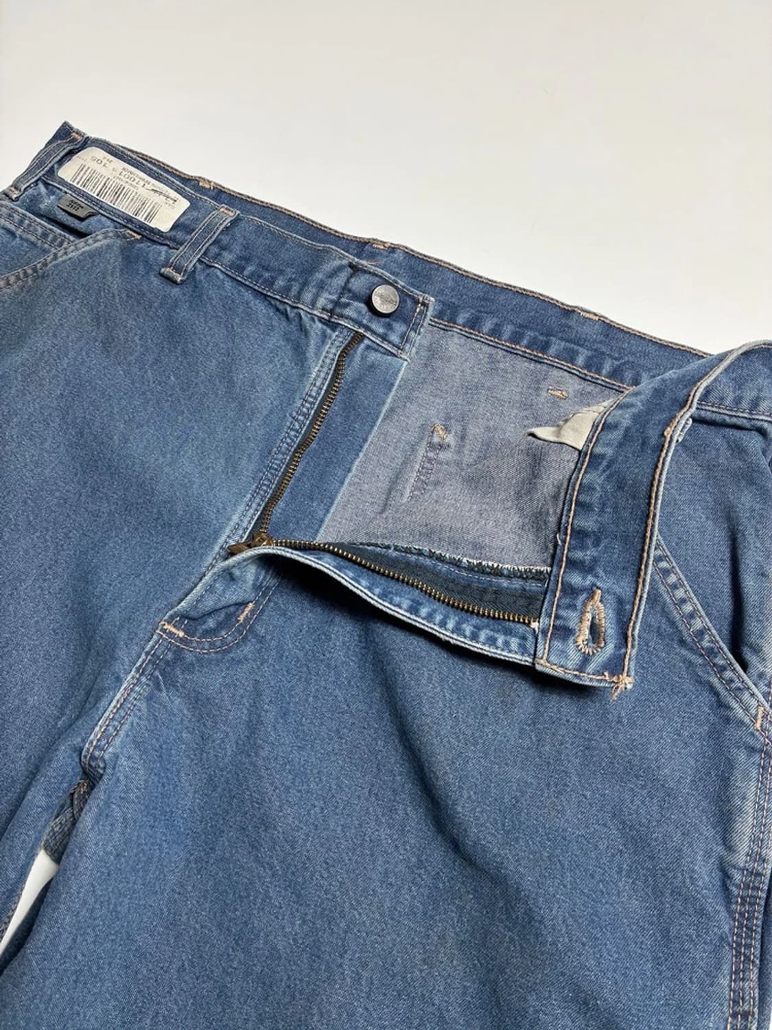 칼하트 백로고 빈티지 워크 데님 팬츠 R1350 상품이미지3