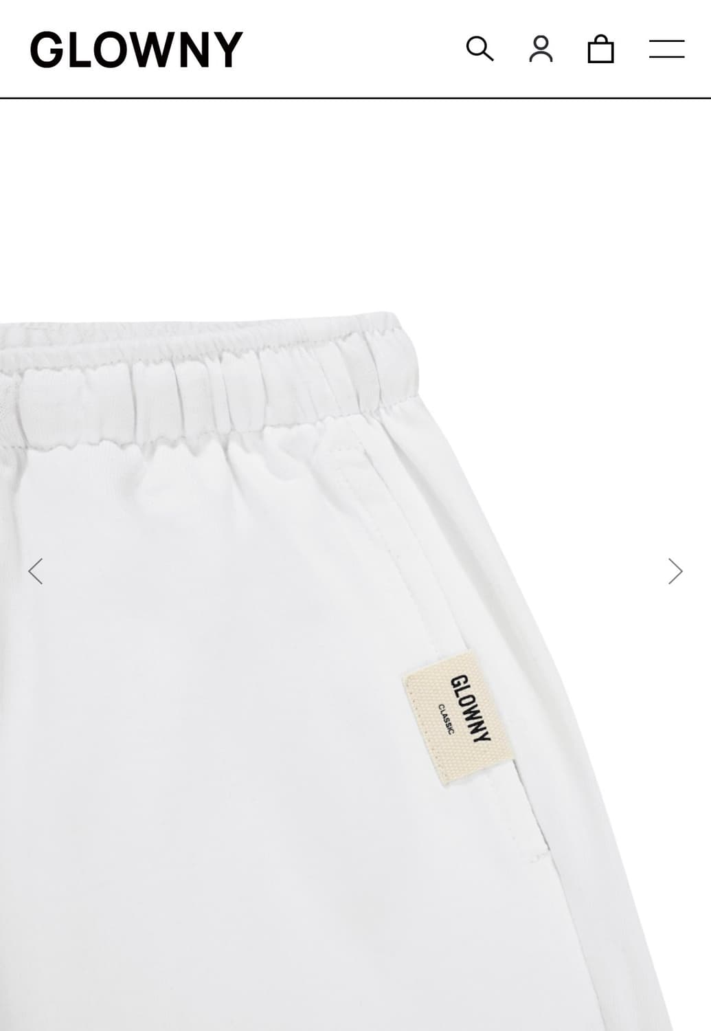 글로니 G CLASSIC SOFT PANTS (M) 상품이미지4