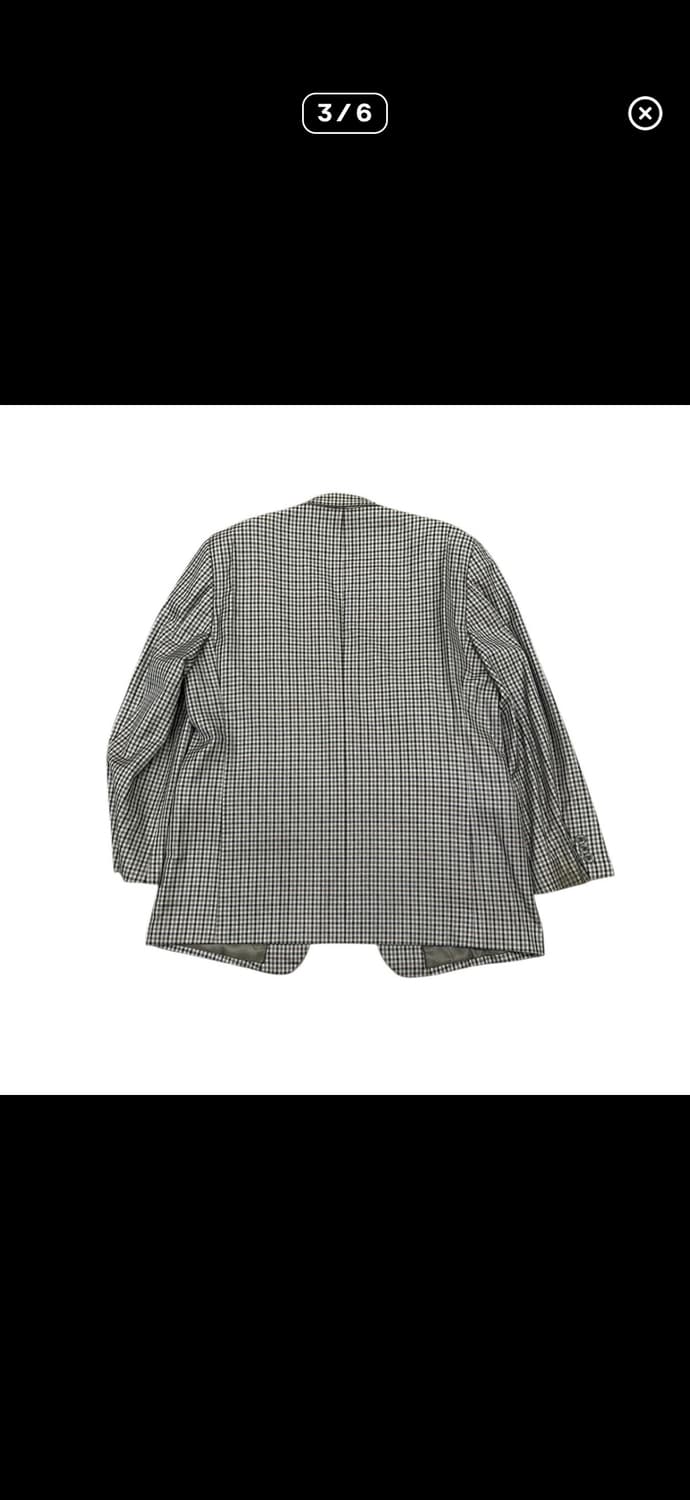 닥스 투버튼 체크 블레이저 상품이미지3