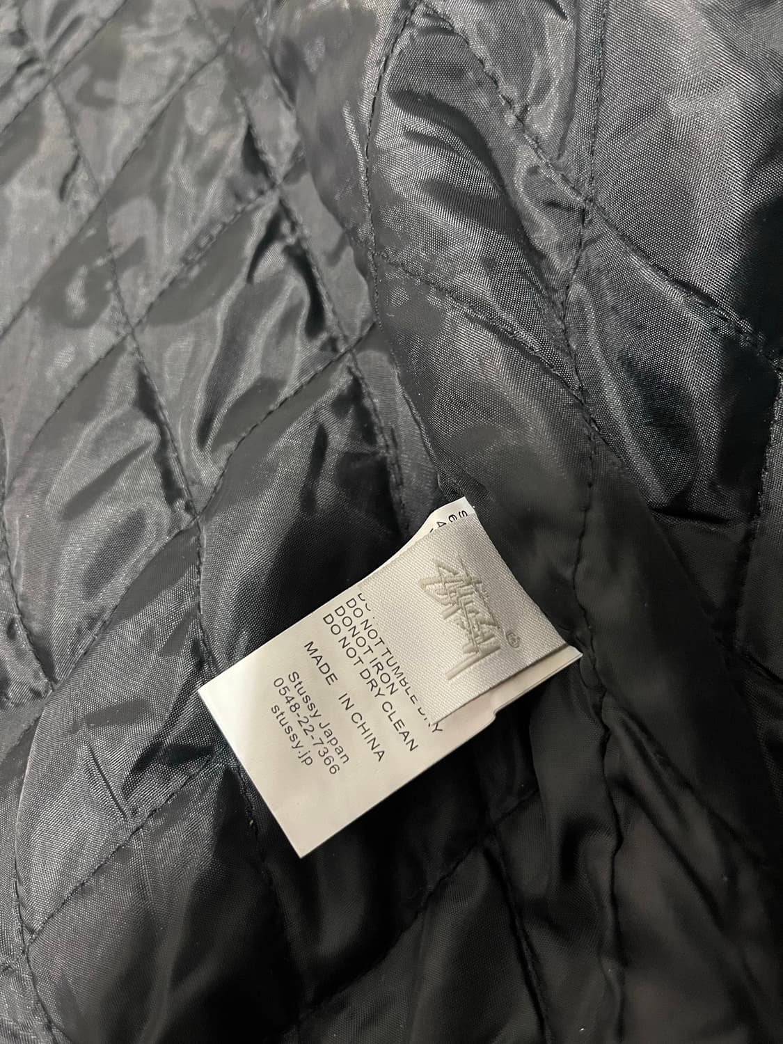 스투시 x CDG 꼼데 바시티 자켓 XL 상품이미지8