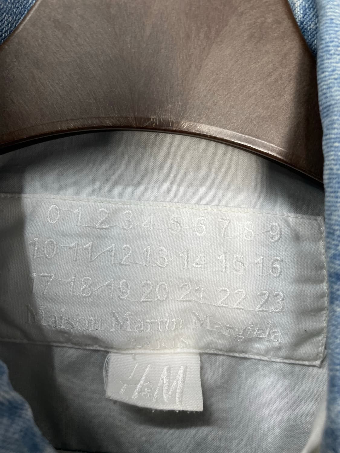 H&M x 마르지엘라 콜라보 데님 자켓 H1386 상품이미지5