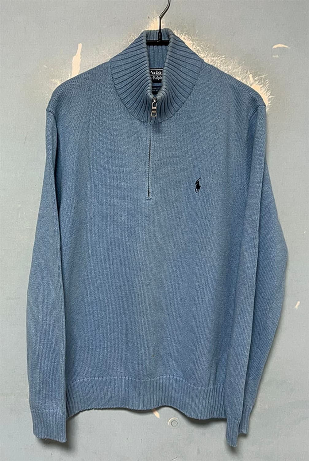 POLO 폴로 남자 반집업니트 겨울 L 100 상품이미지1