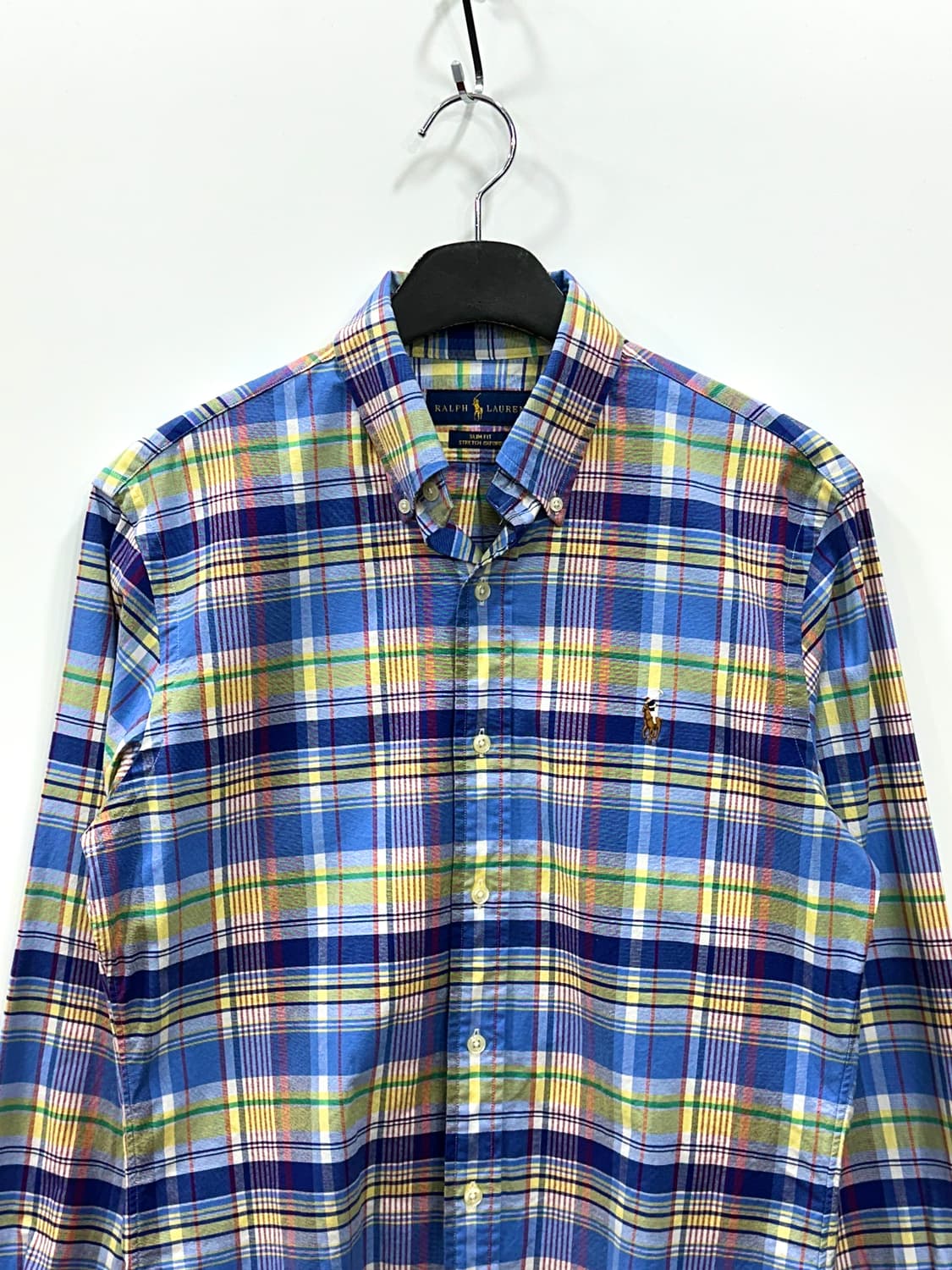 폴로 랄프로렌 멀티컬러 체크 셔츠 S 상품이미지3