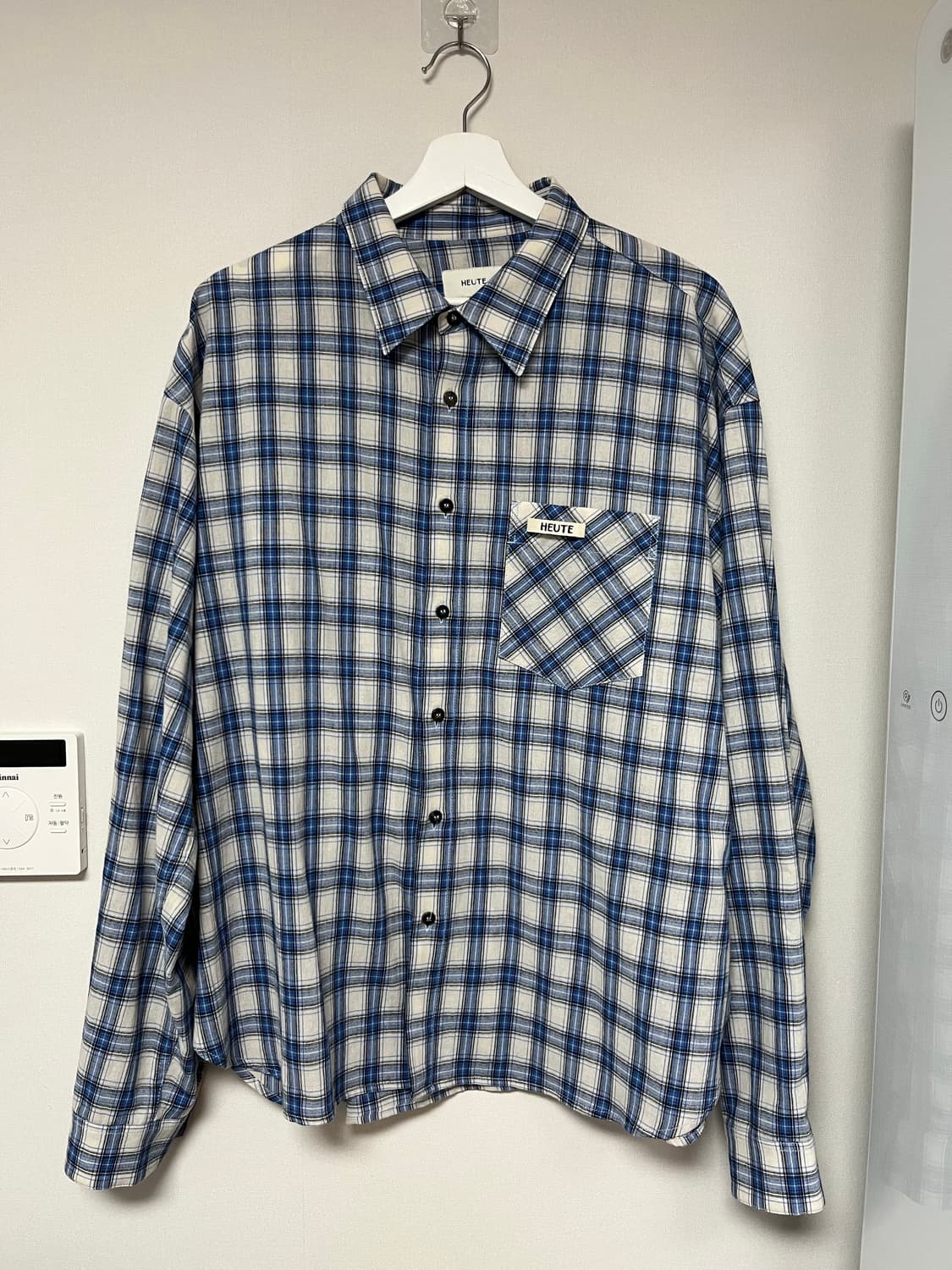 호이테 HEUTE 마르코 체크셔츠 상품이미지4