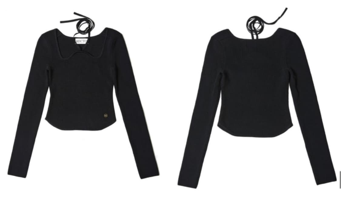 렉토 시그니처 모나코 니트 블랙 상품이미지2