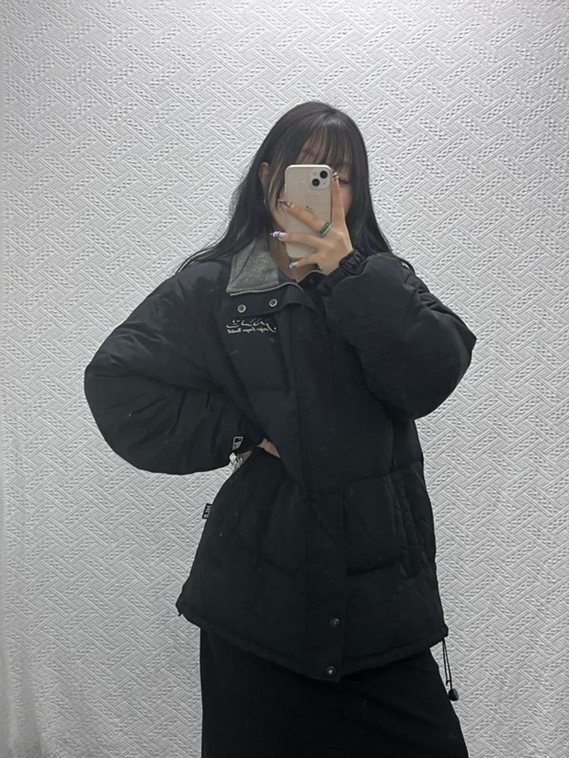 MLB 올드스쿨 빈티지 빅사이즈 패딩 110 C07658 상품이미지1