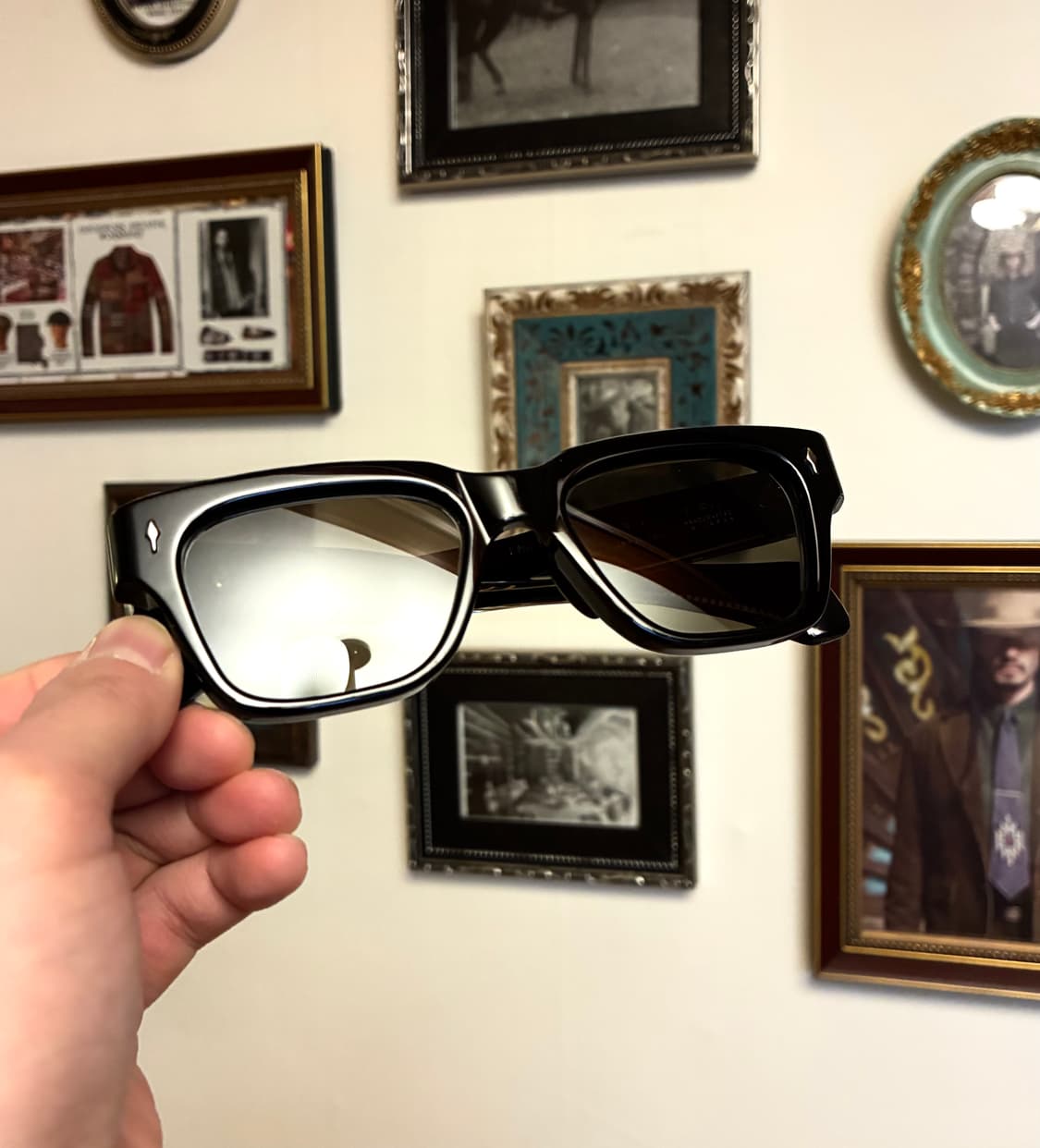 Jacques Marie Mage 자크마리마지 펠리니 선글라스 블랙 상품이미지7