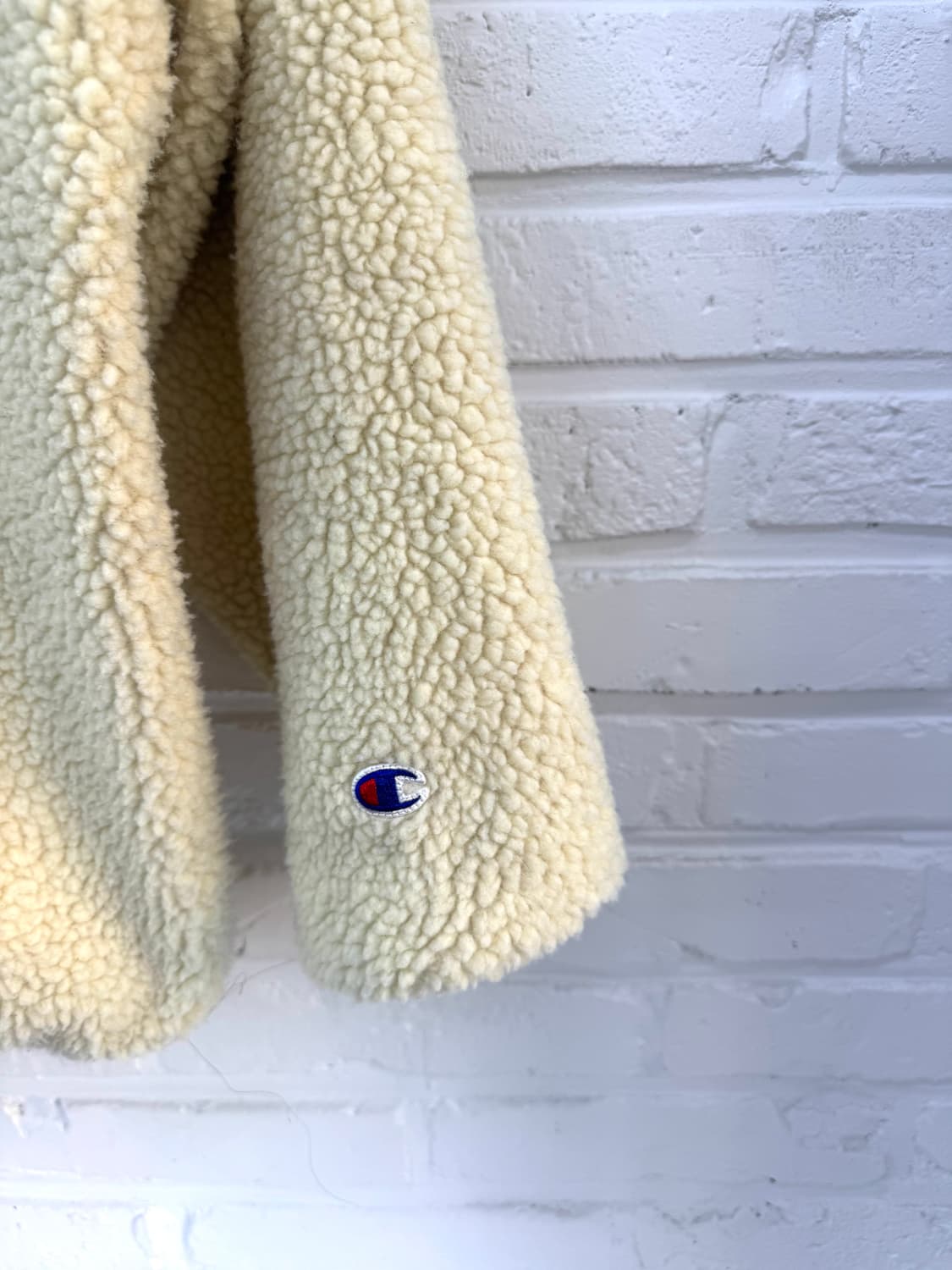 챔피온 아이보리 옐로우 리버시블 후리스  상품이미지8