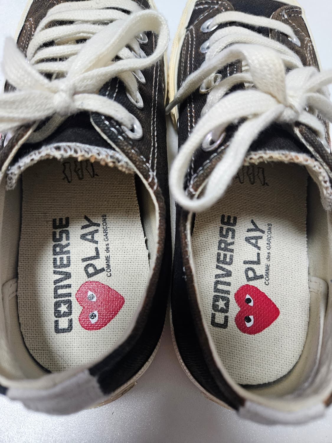 💛꼼데가르송x컨버스 240💛 상품이미지9