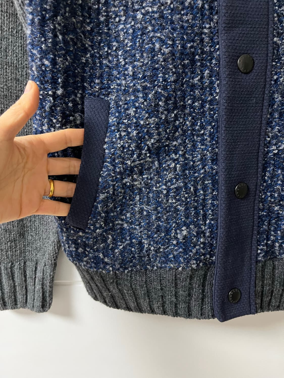 커스텀멜로우 가디건 니트 상품이미지5