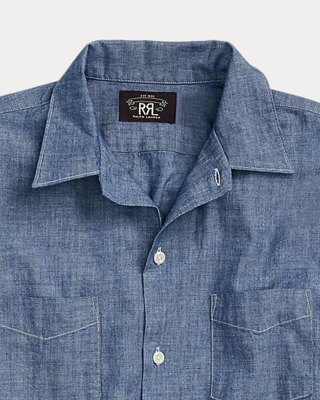 rrl 인디고 샴브레이 셔츠 상품이미지6