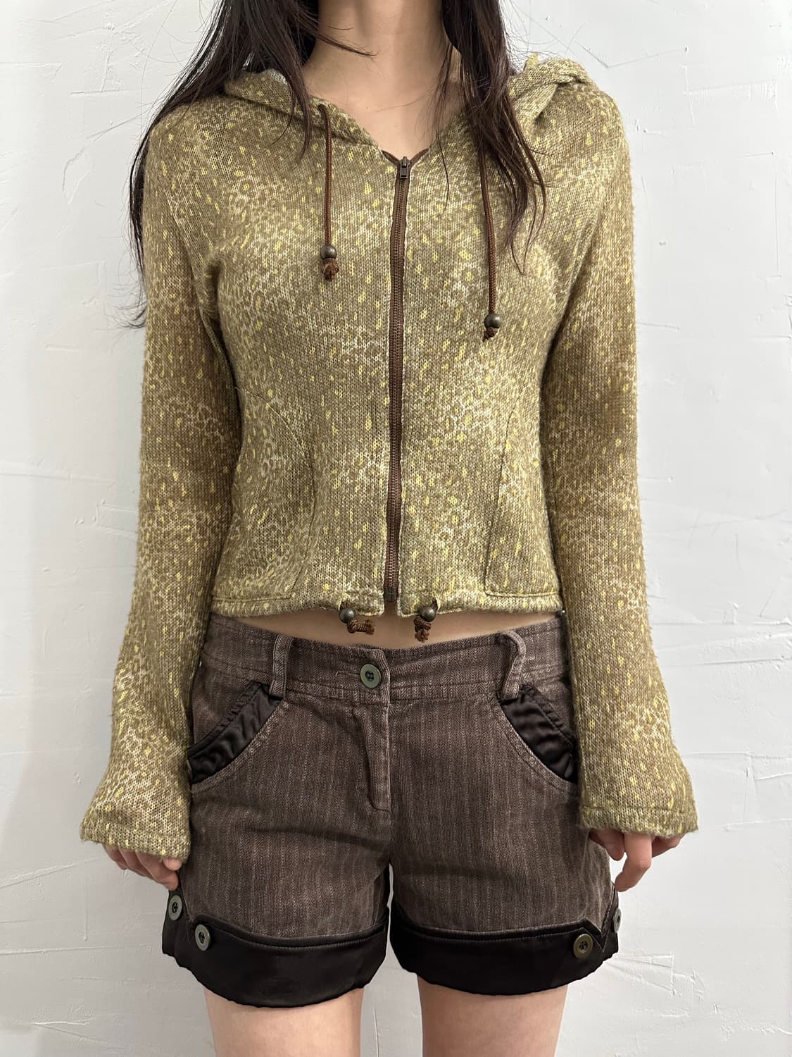 galsville leopard hood zipup 상품이미지1