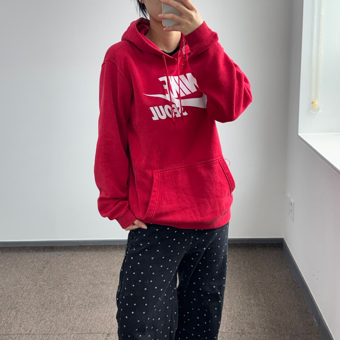 Nike 나이키 서울 레드 후드티 상품이미지1