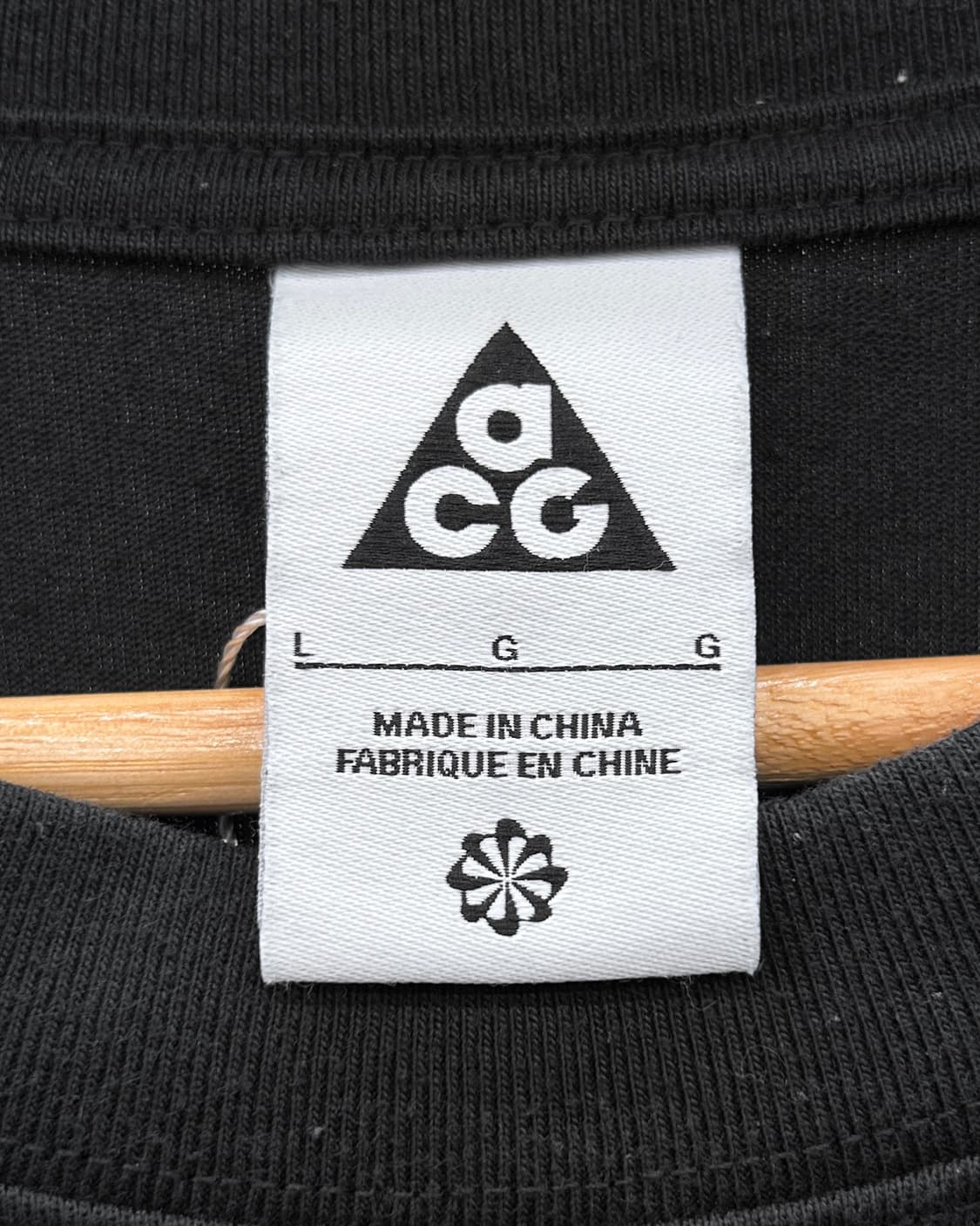 나이키 acg 브릿지 그래픽 블랙 롱슬리브 티셔츠 상품이미지6