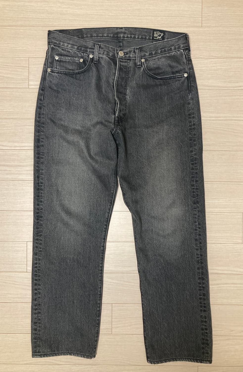 오어슬로우 105 블랙데님 스톤 상품이미지1