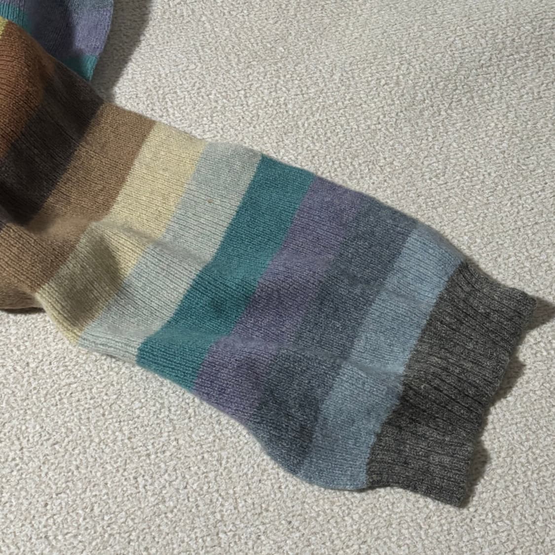 빈티지 갭 GAP 희귀 램스울 100 목도리 상품이미지4