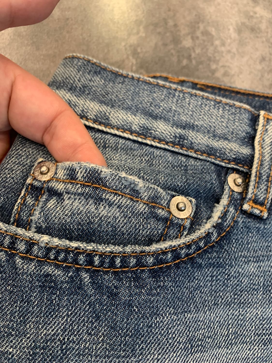 PRADA 프라다 데님 스커트(코튼)40 사이즈-해외발송 상품이미지2