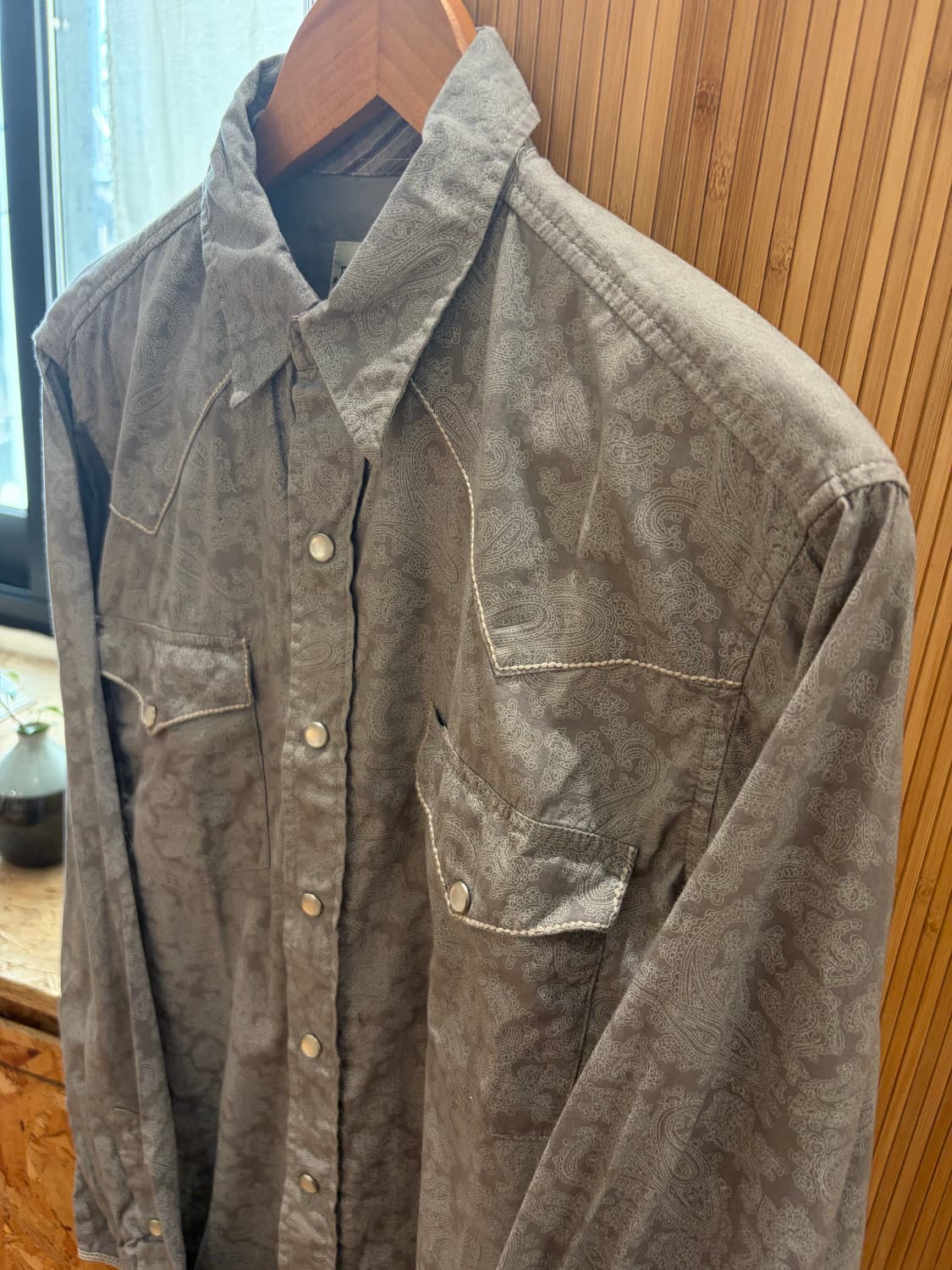 Roper paisley Western Shirt 상품이미지3
