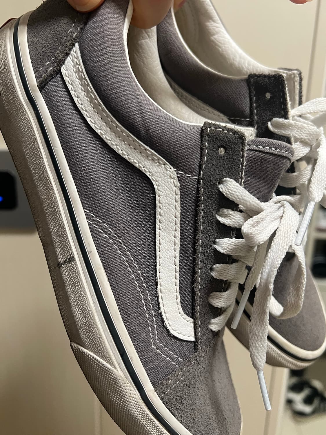 반스 올드스쿨 회색 상품이미지2