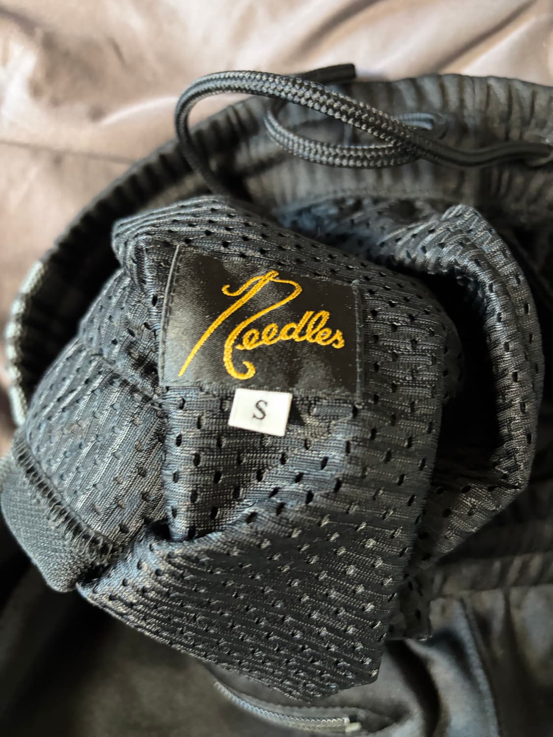 니들스 비버 별주 트랙팬츠 검회 스트레이트 S 상품이미지3