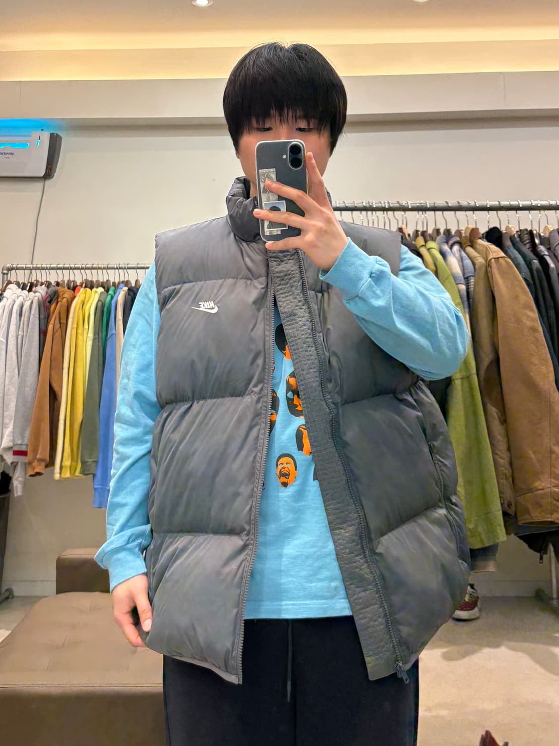 나이키 NSW 클럽 써마 핏 다운 패딩 베스트 상품이미지8