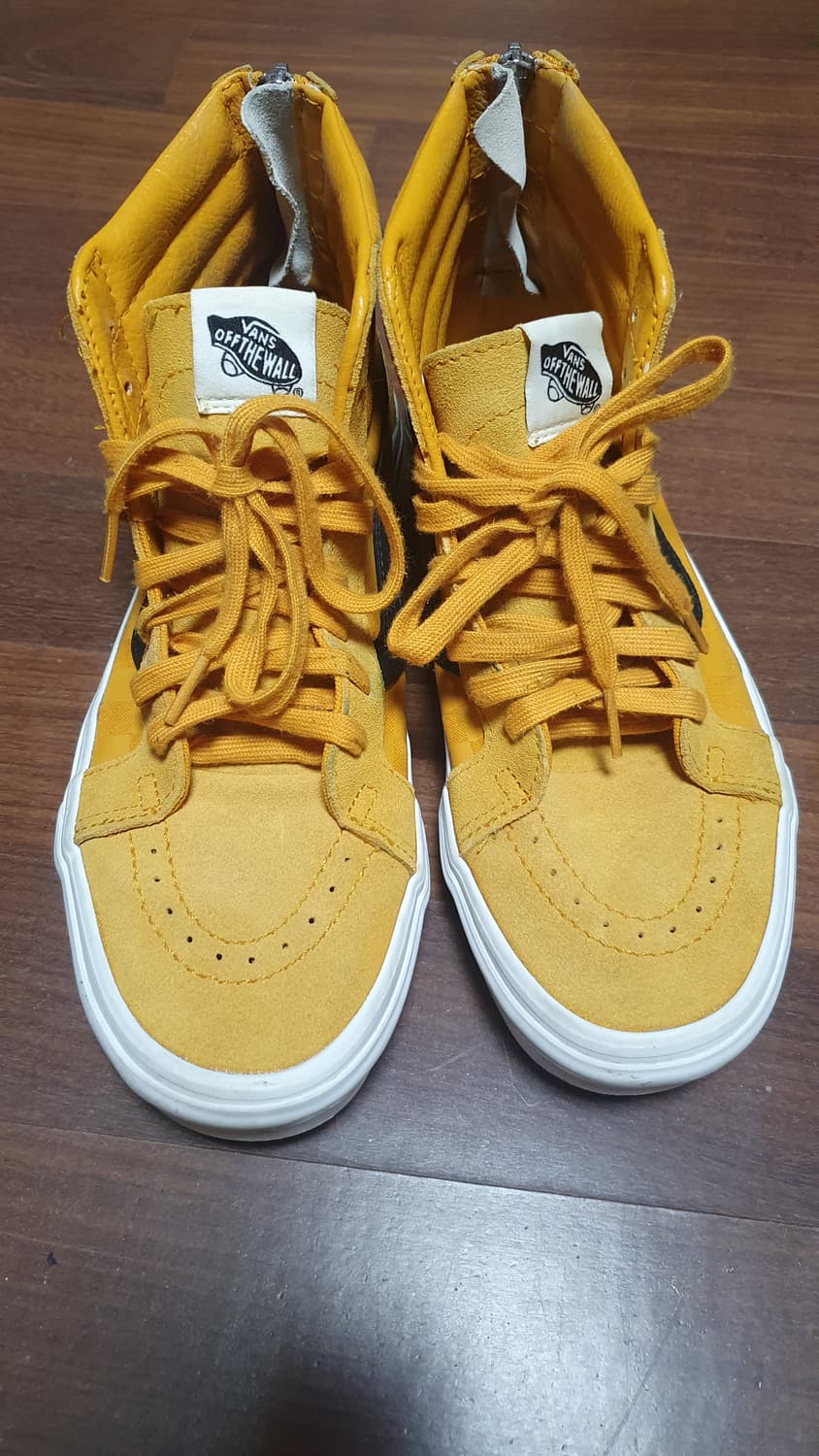 반스 스케이트 하이 리이슈 옐로우 상품이미지4